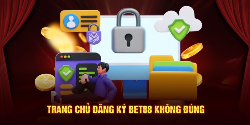 Trang chủ đăng ký Bet88 không đúng